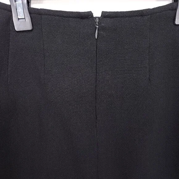 VIntage Chado Wool Skirt Silk Lining Pockets Size 4 Pockets Professional Career - Picture 7 of 14